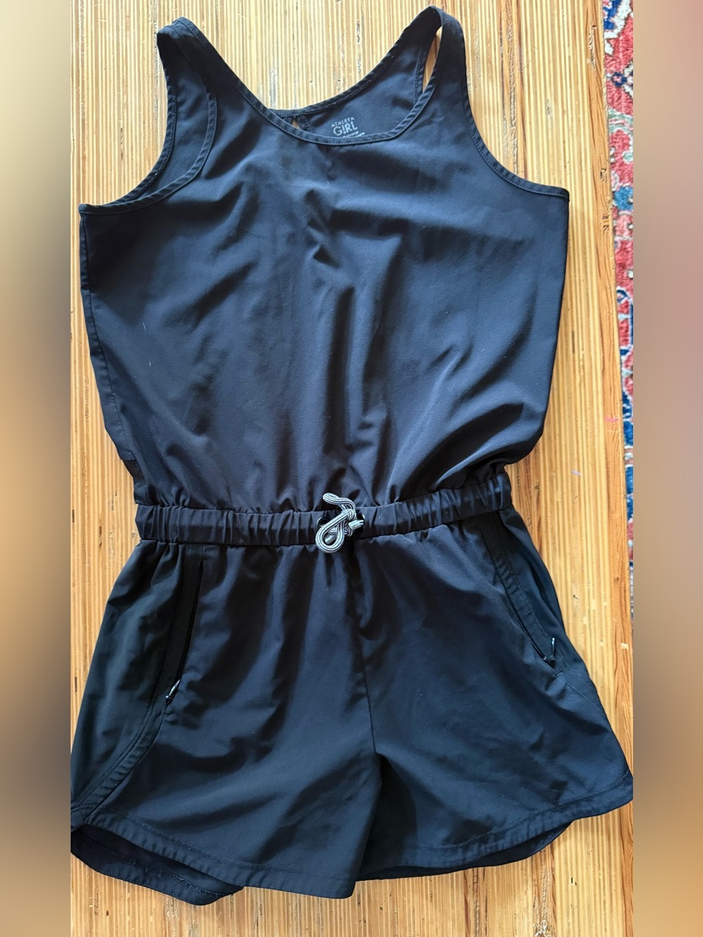 Athleta Black Girls' Athletic Romper